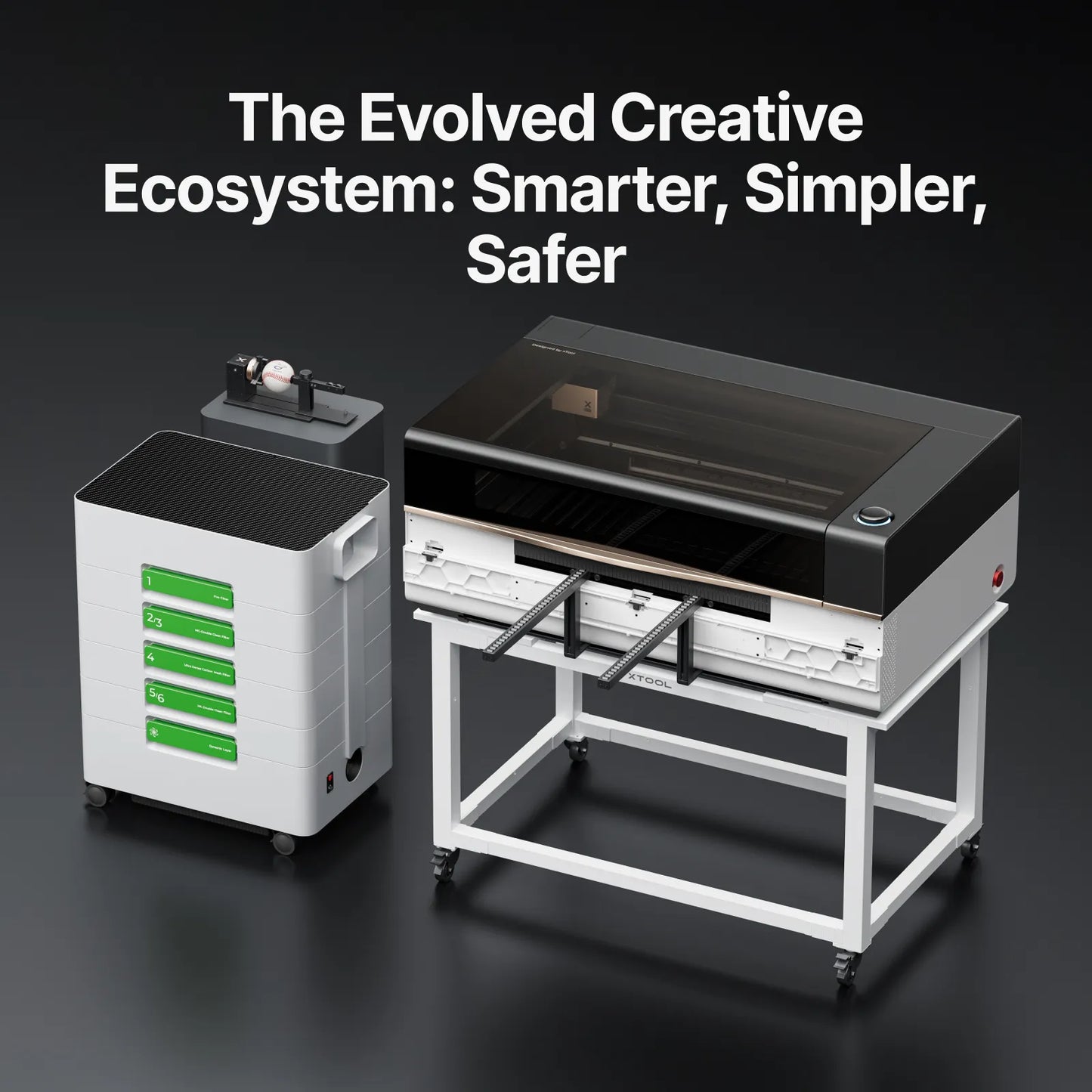 xTool P3 80W Flagship CO2 Laser Cutter with Intelligent Automation