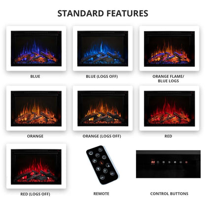 Modern Flames Redstone 36-Inch Built-In Traditional Electric Fireplace [RS-3626] (SAK36514)