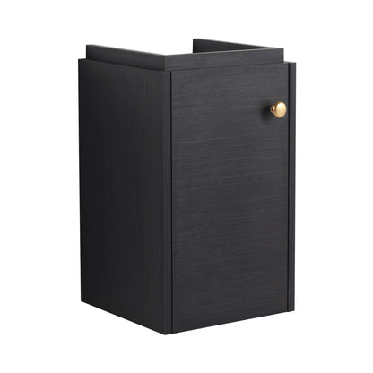 Nuvia Modern Wall-Mounted Bathroom Vanity With Ceramic Sink And Soft Close Door (SAK05214)