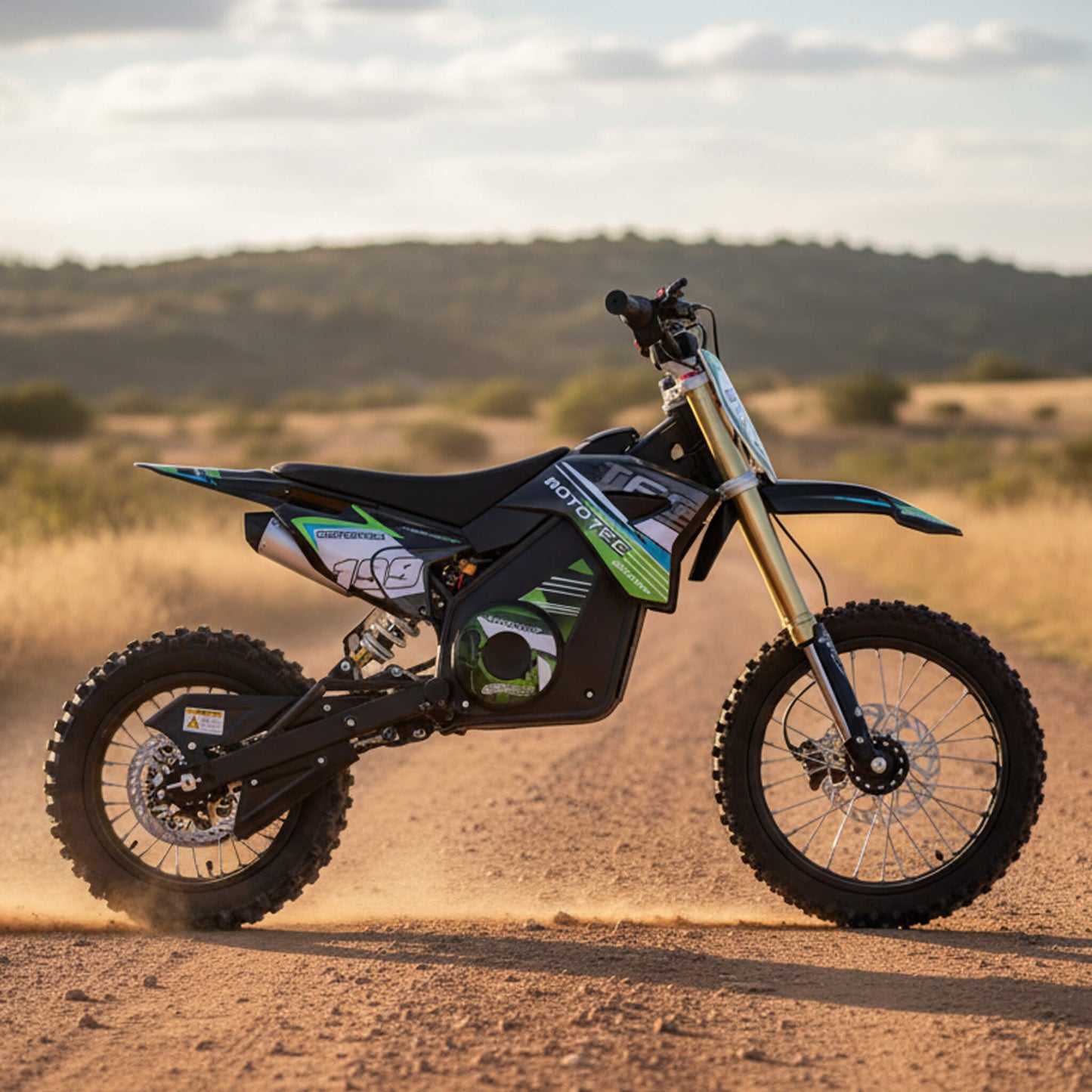MotoTec 48V 1800W Pro High-Performance Electric Dirt Bike (SAK51948)
