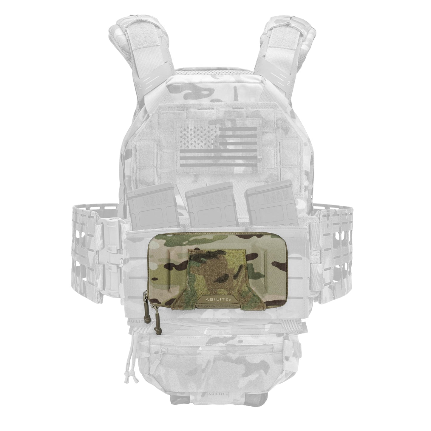 Agilite Battleshell | Tactical Phone Case | Fits Any Smartphone & Dual Charging‑Cable Exit Ports