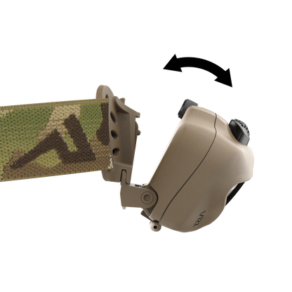 Princeton Tec Vizz Tactical MPLS | 550 Lumens Headlamp | Made in USA