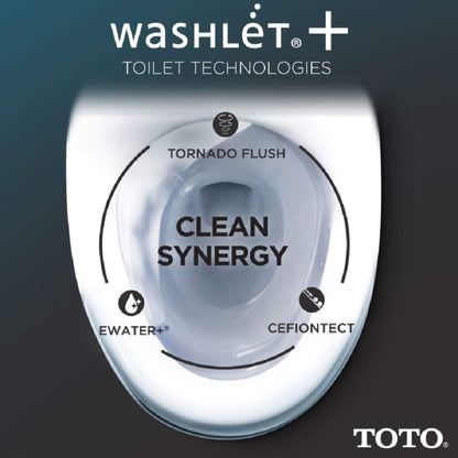 [MW4544736CEFG#01] TOTO Drake II 1.28 GPF Chair Height Toilet With S7A Tornado Flush And Night Light (SAK78957)