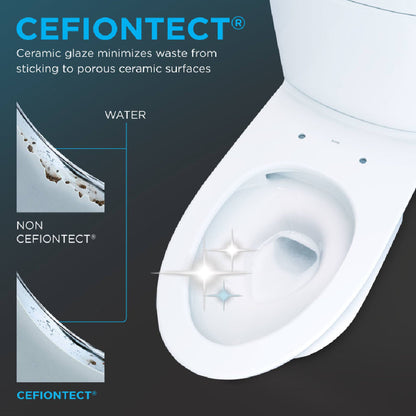 [MW4744736CUFG#01] TOTO Vespin II 1 GPF Elongated Chair Height Toilet With Washlet S7A Auto Open Bidet Seat (SAK56135)