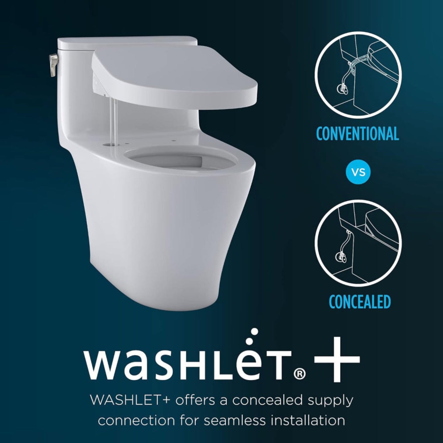 [MW7763084CSG#01] TOTO Drake C5 Bidet Seat With 1.6 GPF Tornado Flush (SAK12230)