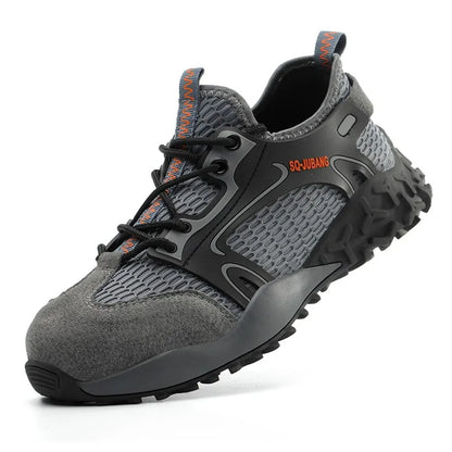Steel Toe Anti-Collision Breathable Safety Work Boots