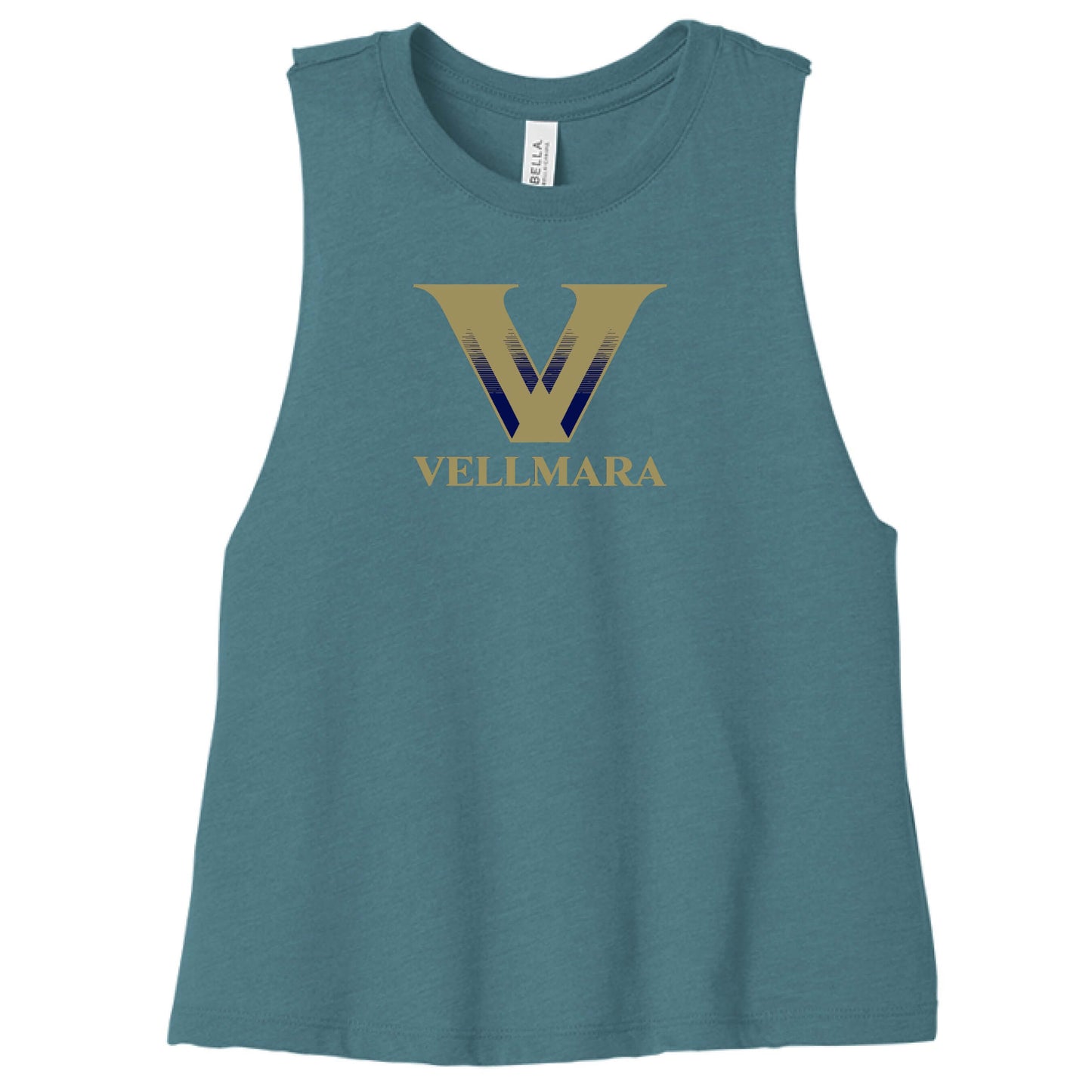 Bella + Canvas 6682 Ladies' Racerback Cropped Tank