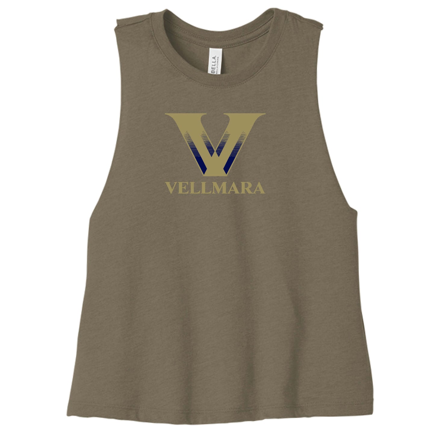 Bella + Canvas 6682 Ladies' Racerback Cropped Tank