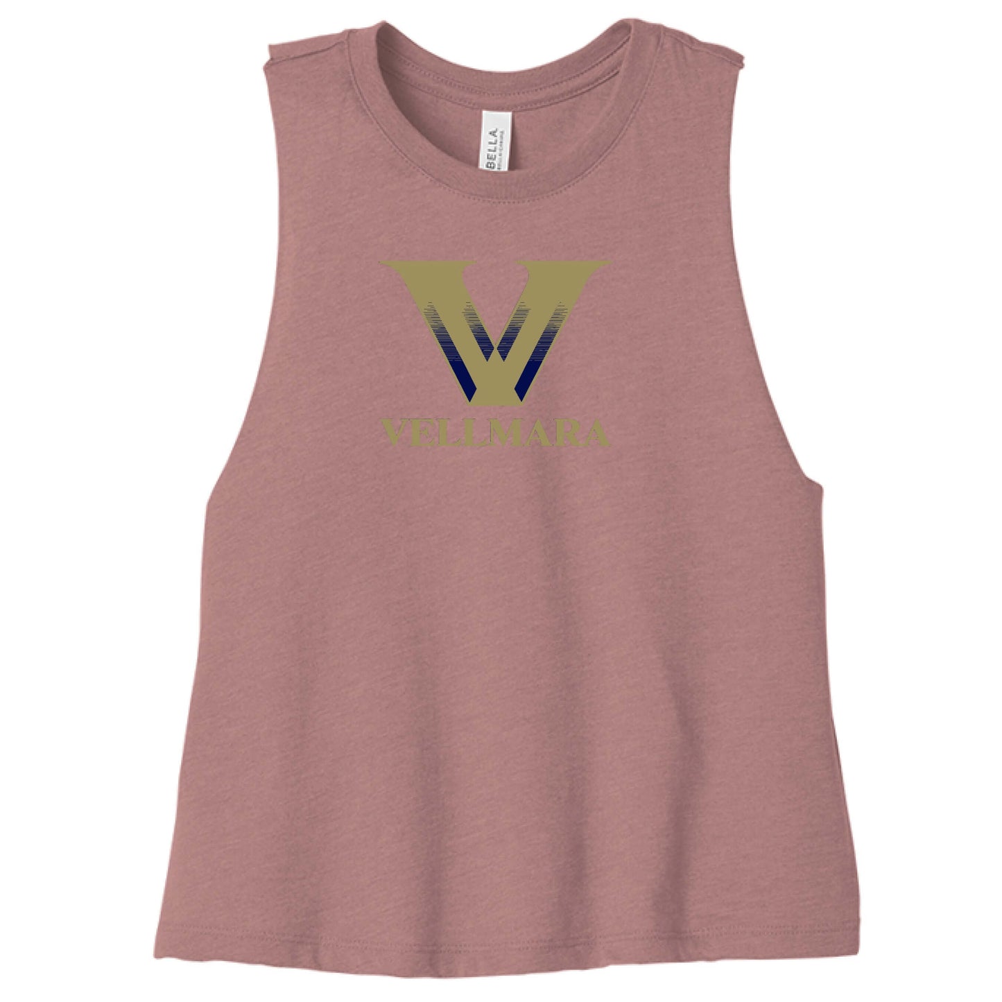 Bella + Canvas 6682 Ladies' Racerback Cropped Tank