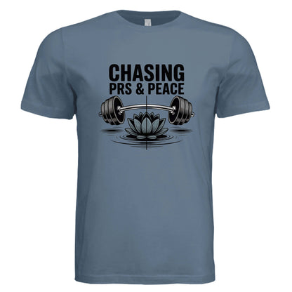 Chasing PR's and Peace Unisex T-Shirt