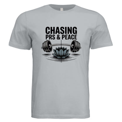 Chasing PR's and Peace Unisex T-Shirt
