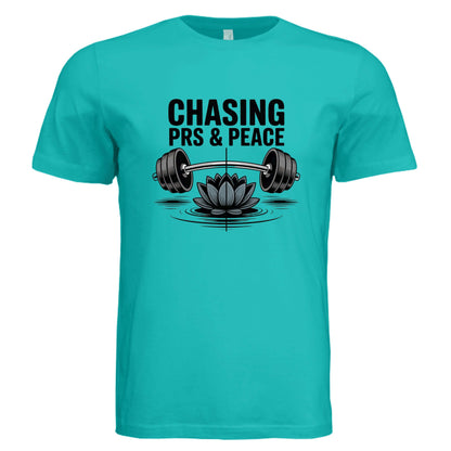 Chasing PR's and Peace Unisex T-Shirt