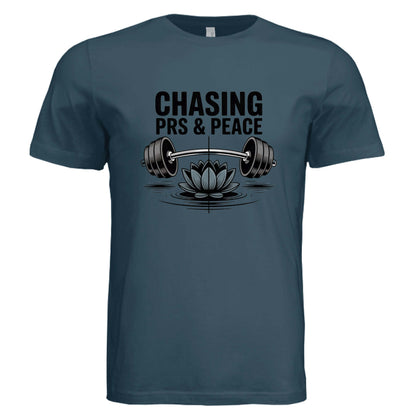 Chasing PR's and Peace Unisex T-Shirt