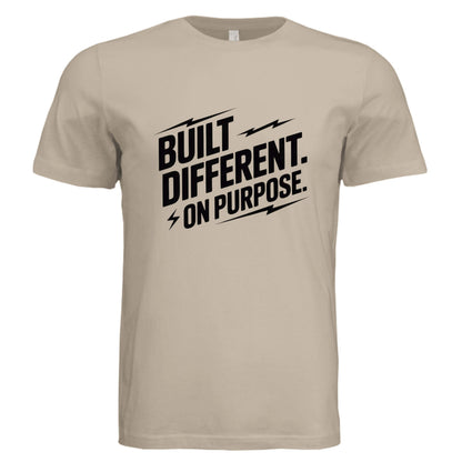 Built Different On Purpose Unisex T-Shirt