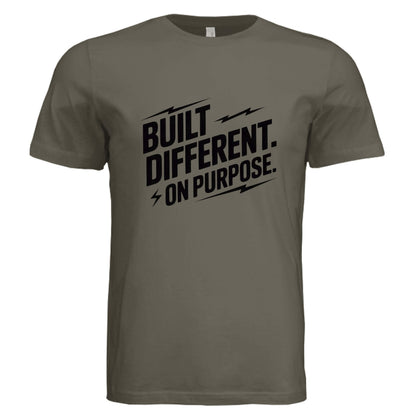 Built Different On Purpose Unisex T-Shirt