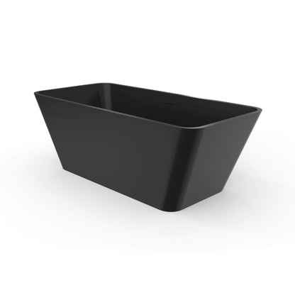 Nuvia 67-Inch Luxury Freestanding Solid Surface Soaking Bathtub (SAK51920)