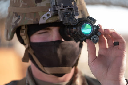 AN/PVS-14 Night Vision | Gen 3 White Phosphor 3000 FOM & Manual Gain | 50+ Hour Runtime