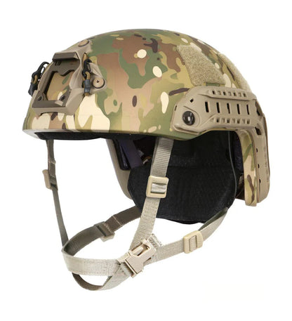 Ops-Core RF1 | w/ MBS Shroud & PowerPath ARC Rail | Protects Against AK-47
