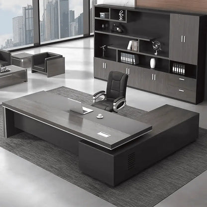 Acumen · Modern Executive L-Shaped Desk