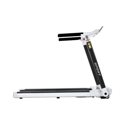 Rovix Portable Compact Home Cardio Fitness Treadmill With 3.5HP Electric Motor & Bluetooth Speakers (SAK32416)