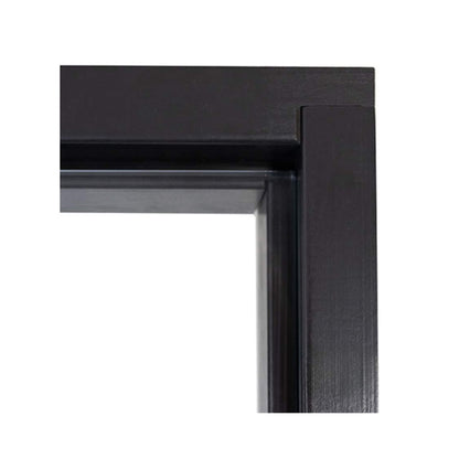 Prosaunas 36X81-Inch Black Alder Clear Prehung ADA Glass Sauna Door (SAK15497)