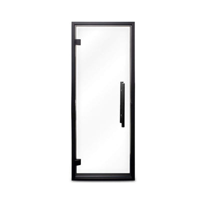 Prosaunas 24X73-Inch Black Alder Prehung Clear Glass Sauna Door (SAK67491)