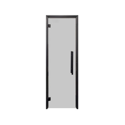 Prosaunas 24X81-Inch Black Alder Tinted Glass Sauna Door (SAK36827)