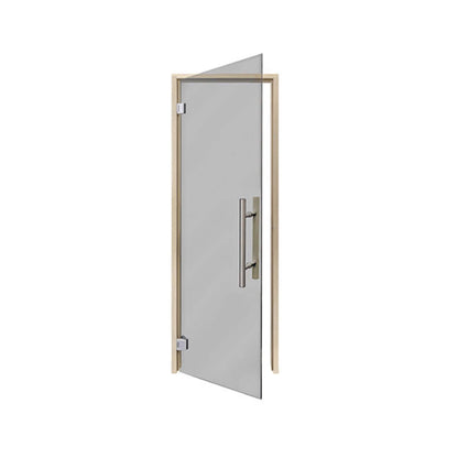 Prosaunas 24X81-Inch Prehung Tinted Glass Sauna Door With Aspen Frame (SAK46019)