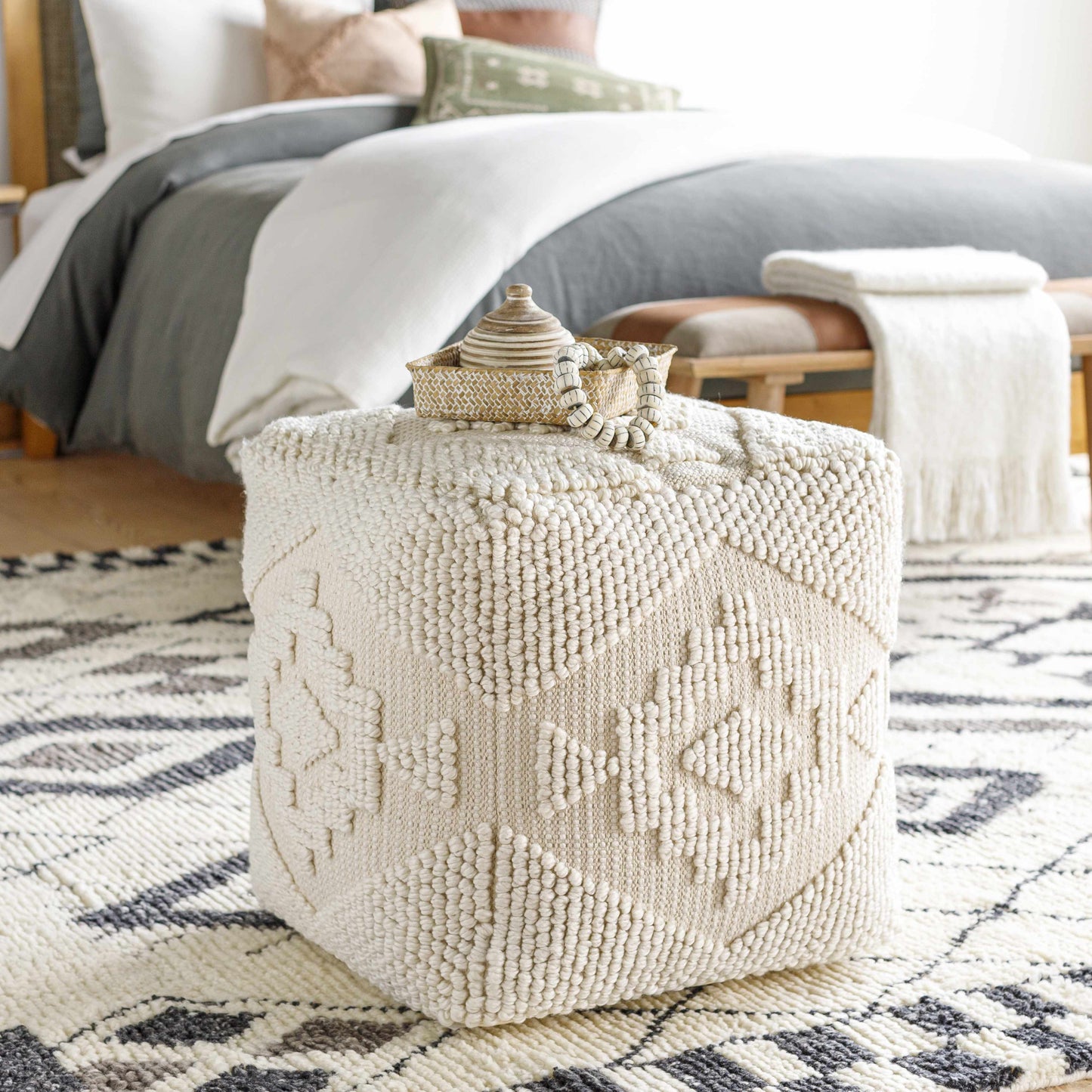 Spartanburg Pouf
