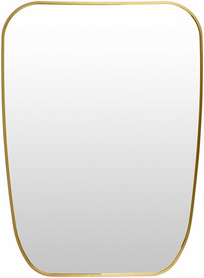 Texcaltic Gold Carved Mirror