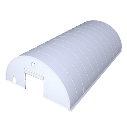 W60'xL120'xH30' Double Truss Storage Shelter, Reinforced Series
